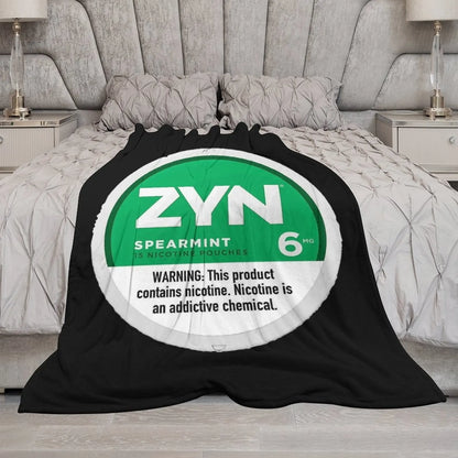 Zyn Throw Blanket